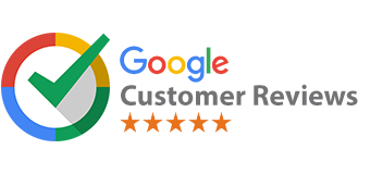 Google logo with text "Google Customer Reviews"